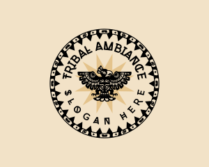 Tribal Ethnic Thunderbird  logo