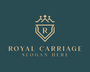 Upscale Royal Boutique logo design