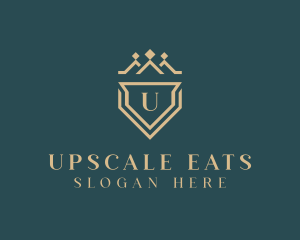 Upscale Royal Boutique logo design