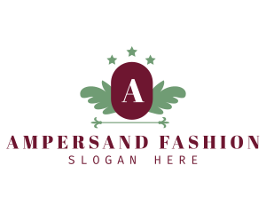  Wing Leaf Fashion Boutique logo design