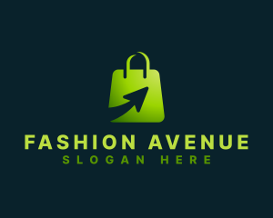 Shopping Bag Arrow logo