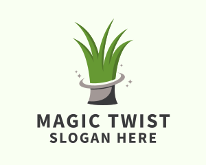 Magic Grass Garden logo design