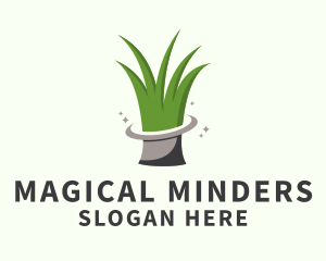 Magic Grass Garden logo design