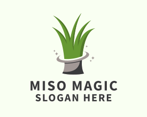 Magic Grass Garden logo design