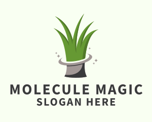 Magic Grass Garden logo design