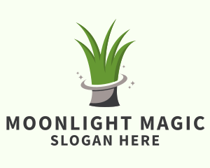 Magic Grass Garden logo design