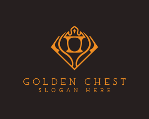 Luxury Crown Diamond logo design