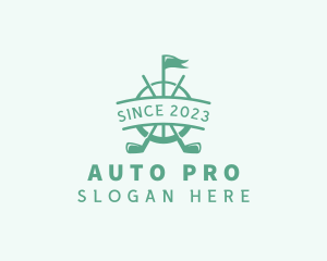 Golf Club Flag Logo