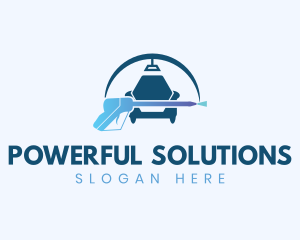 Pressure Wash Housekeeping logo design