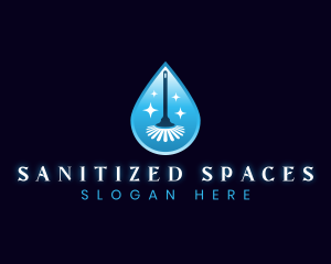 Cleaning Mop Sanitation logo