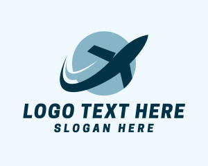 Jet Plane Courier Service logo