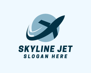 Jet Plane Courier Service logo