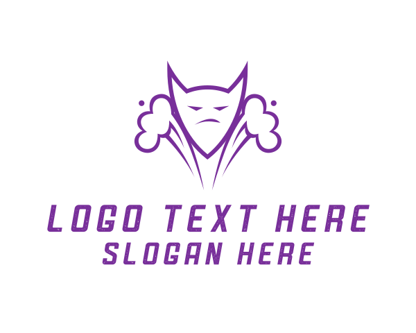 Devil logo example 4