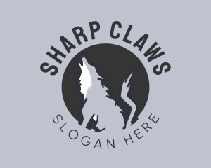 Wolf Howl Hunting logo design