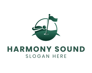 Golf Course Field Logo