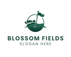 Golf Course Field logo design