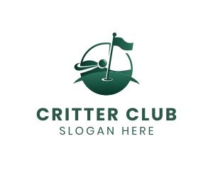 Golf Course Field logo design