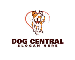 Playful Dog Veterinary logo design