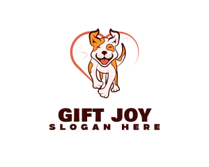 Playful Dog Veterinary logo design