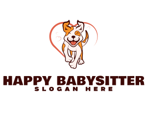 Playful Dog Veterinary logo design