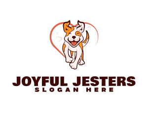 Playful Dog Veterinary logo design