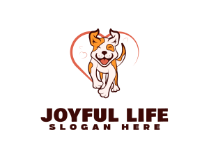 Playful Dog Veterinary logo design