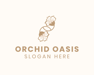 Orchid Flower Boutique logo design