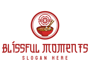 Chinese Noodle Restaurant Logo