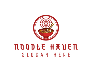 Chinese Noodle Restaurant logo design