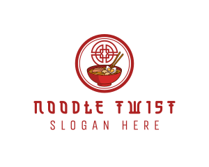 Chinese Noodle Restaurant logo design