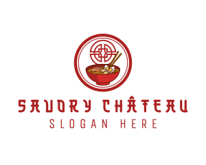 Chinese Noodle Restaurant logo design