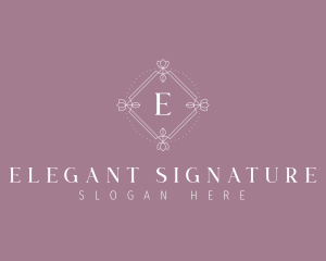 Elegant Floral Decor logo design