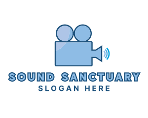 Movies Sounds Entertainment logo design