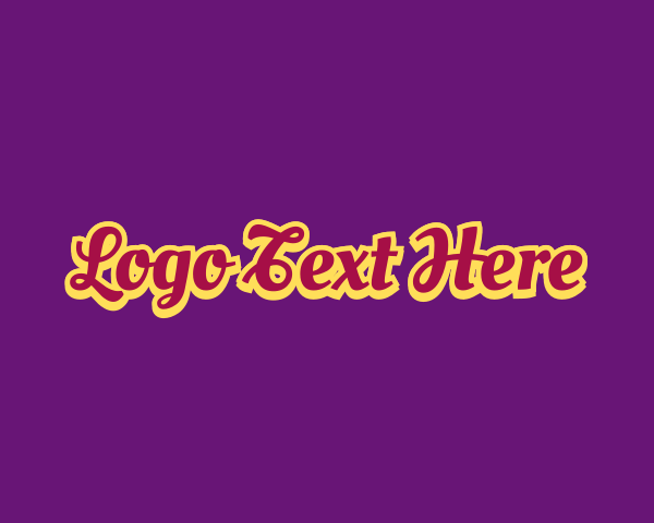 Funky logo example 2