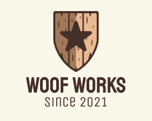Star Wood Shield  logo