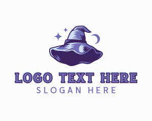 Magical Witch Hat Logo