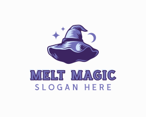 Magical Witch Hat logo design