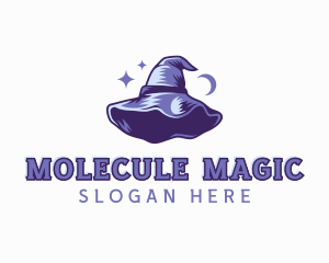 Magical Witch Hat logo design