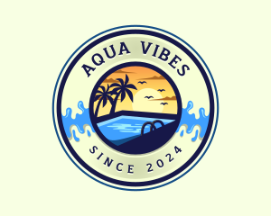 Swimming Pool Vacation logo