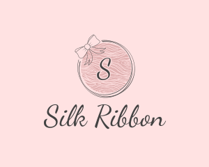 Beauty Feminine Ribbon Cosmetics logo design