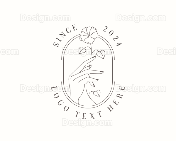 Flower Hand Spa Logo