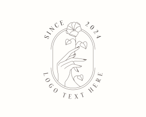 Flower Hand Spa Logo