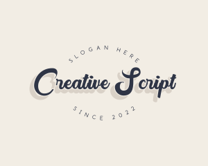 Generic Script Business logo design