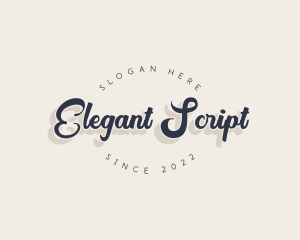 Generic Script Business logo design