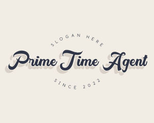 Generic Script Business logo design