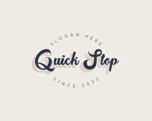 Generic Script Business logo design