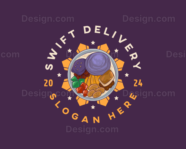 Filipino Sweet Dessert Logo