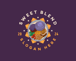 Filipino Sweet Dessert logo design