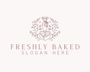 Baking Piping Bag  logo design