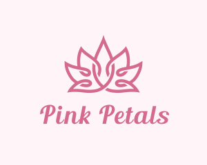 Pink Lotus Relaxation logo design